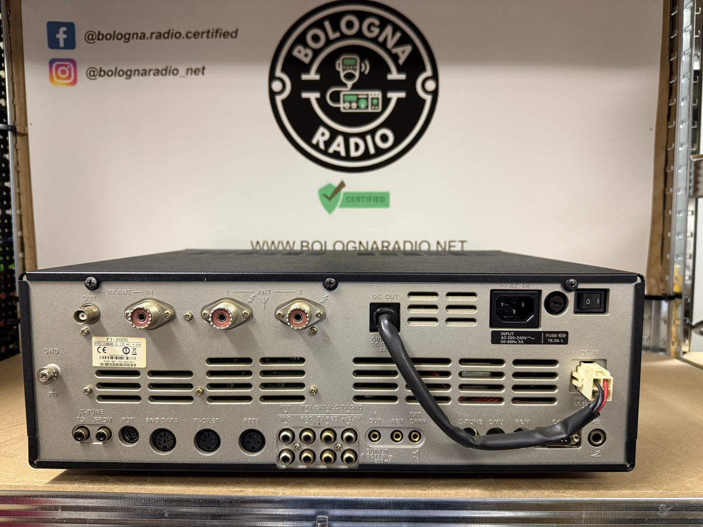 A1 - Yaesu FT 2000 full set perfetto 100 watt