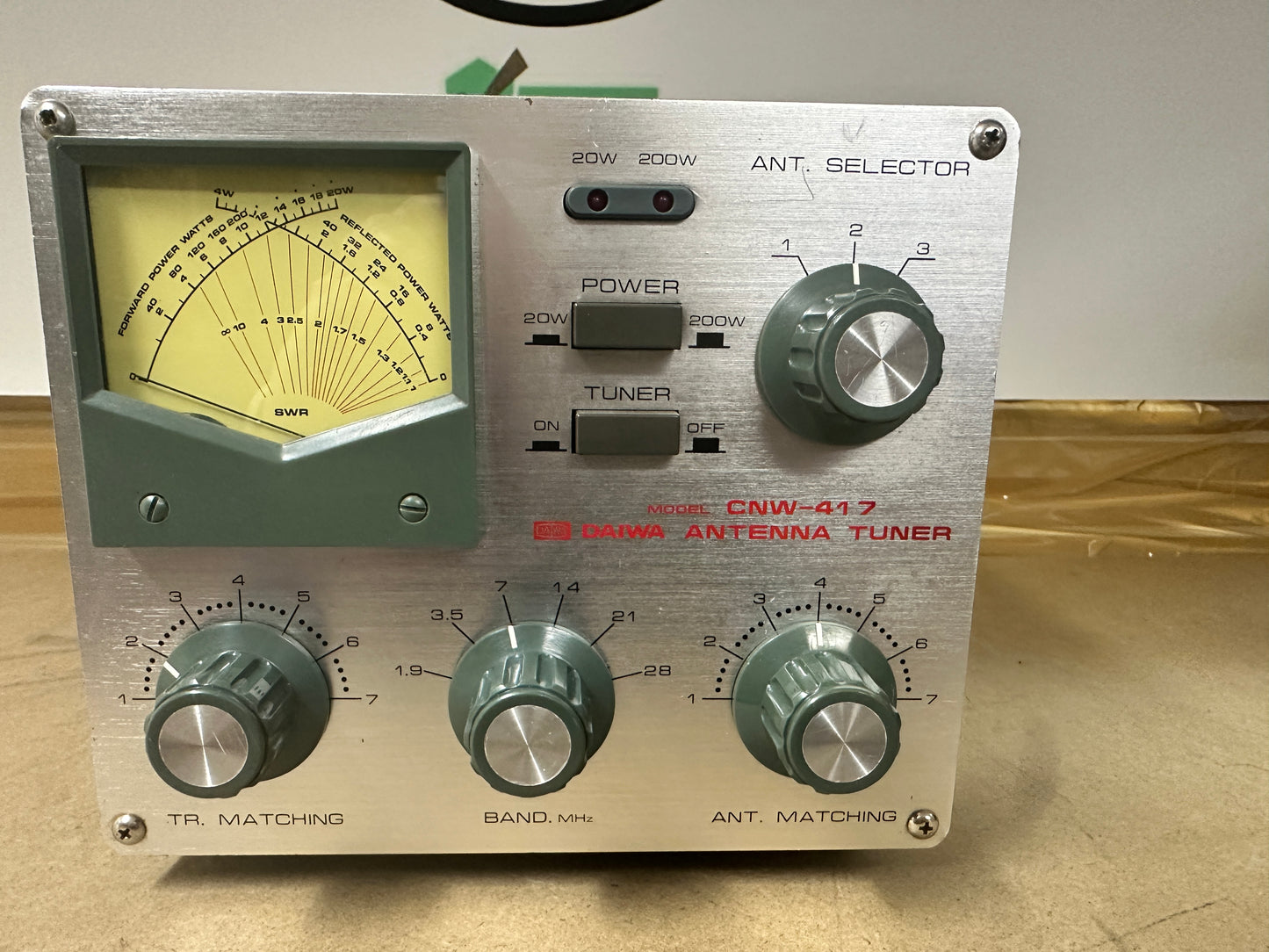 Perfetto Accordatore Daiwa cnw 417 - 200 watt