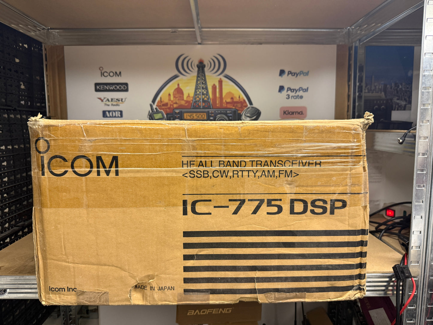 Icom ic 775 DSP 200 watt + CR 282 imballo originale Garanzia 12 Mesi