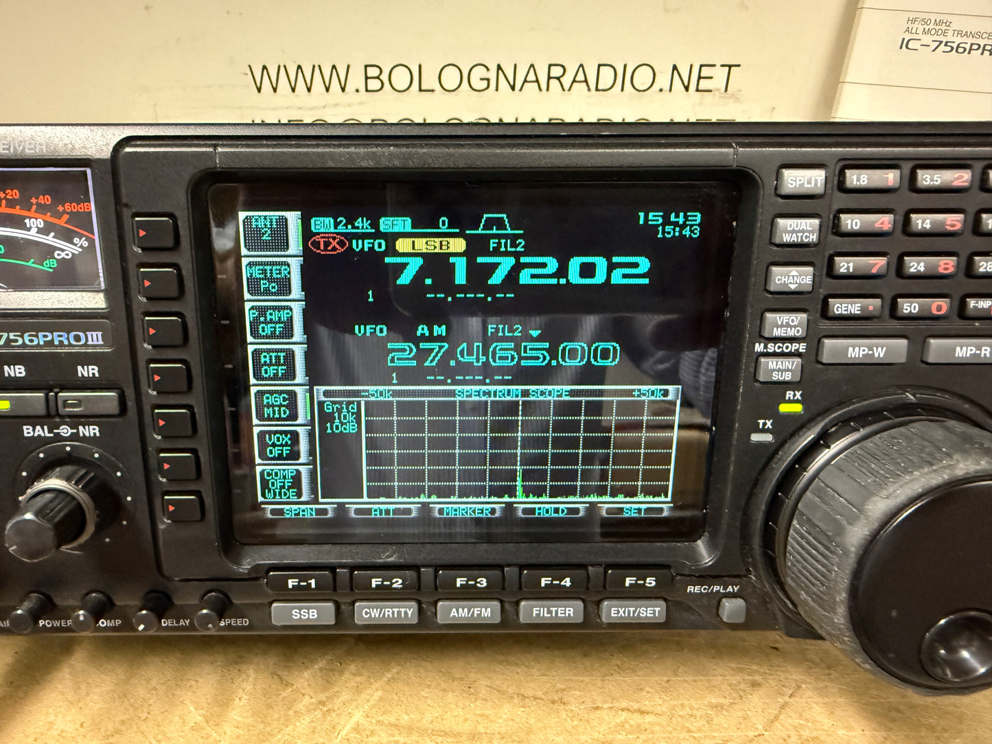 Icom IC 756 pro3 perfetta Garanzia 12 Mesi