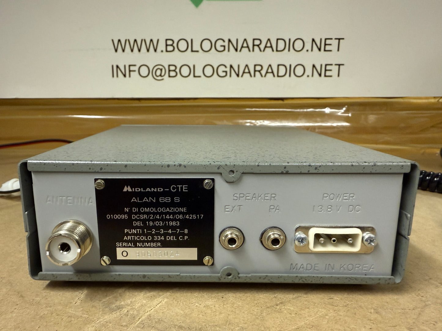 Alan 68S pari al nuovo