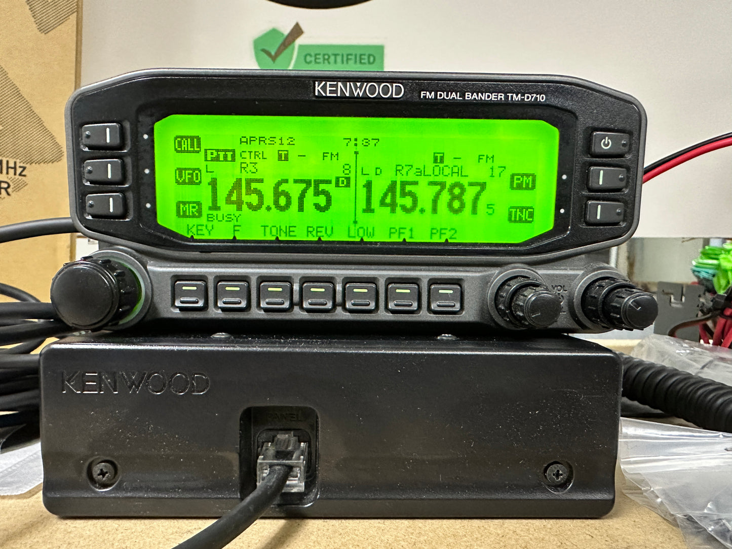 Kenwood TM-D 710 E pari al nuovo full set