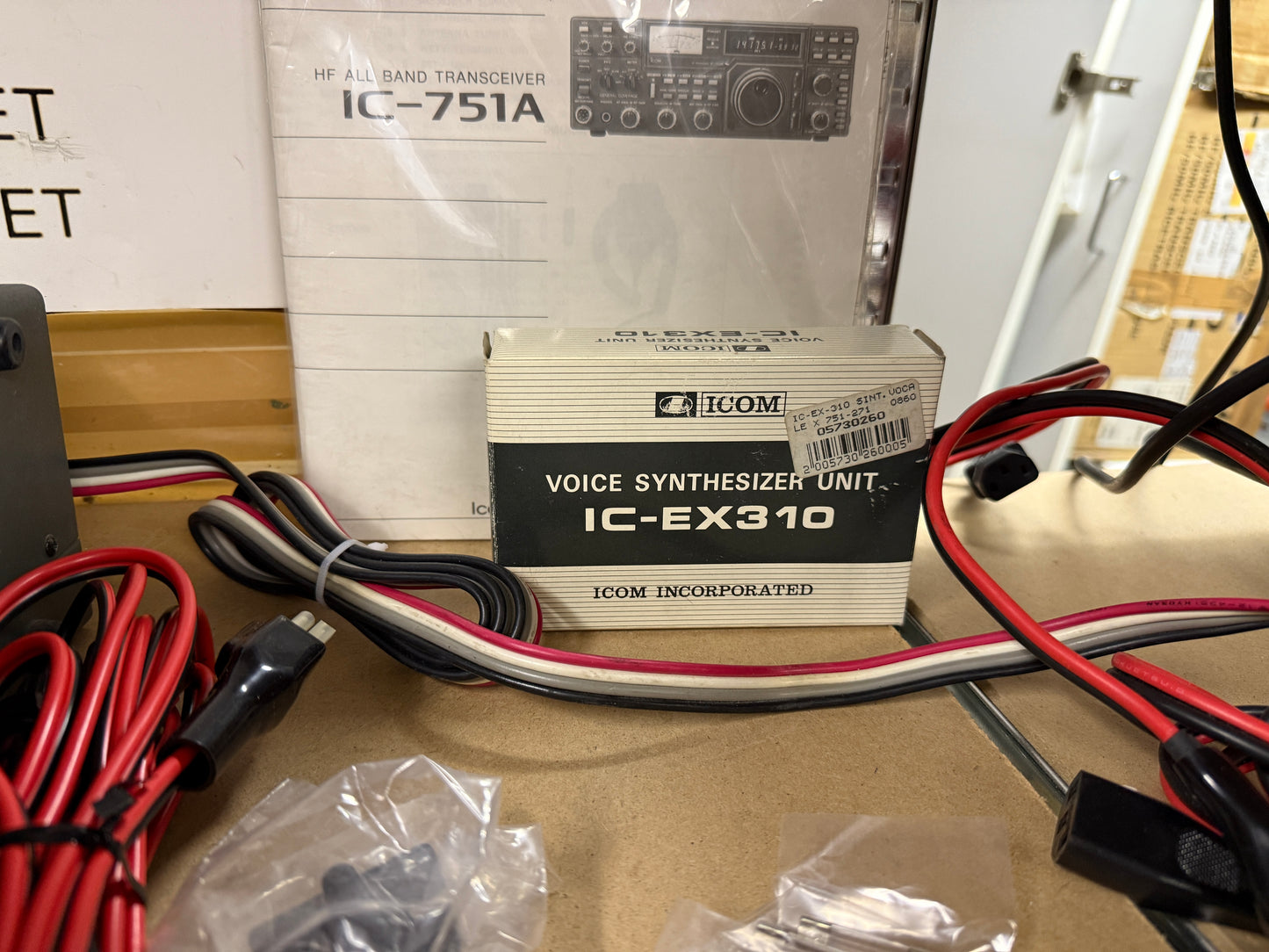 A1 - Icom IC 751 A + ex310 + rc10 + imballo pari al nuovo