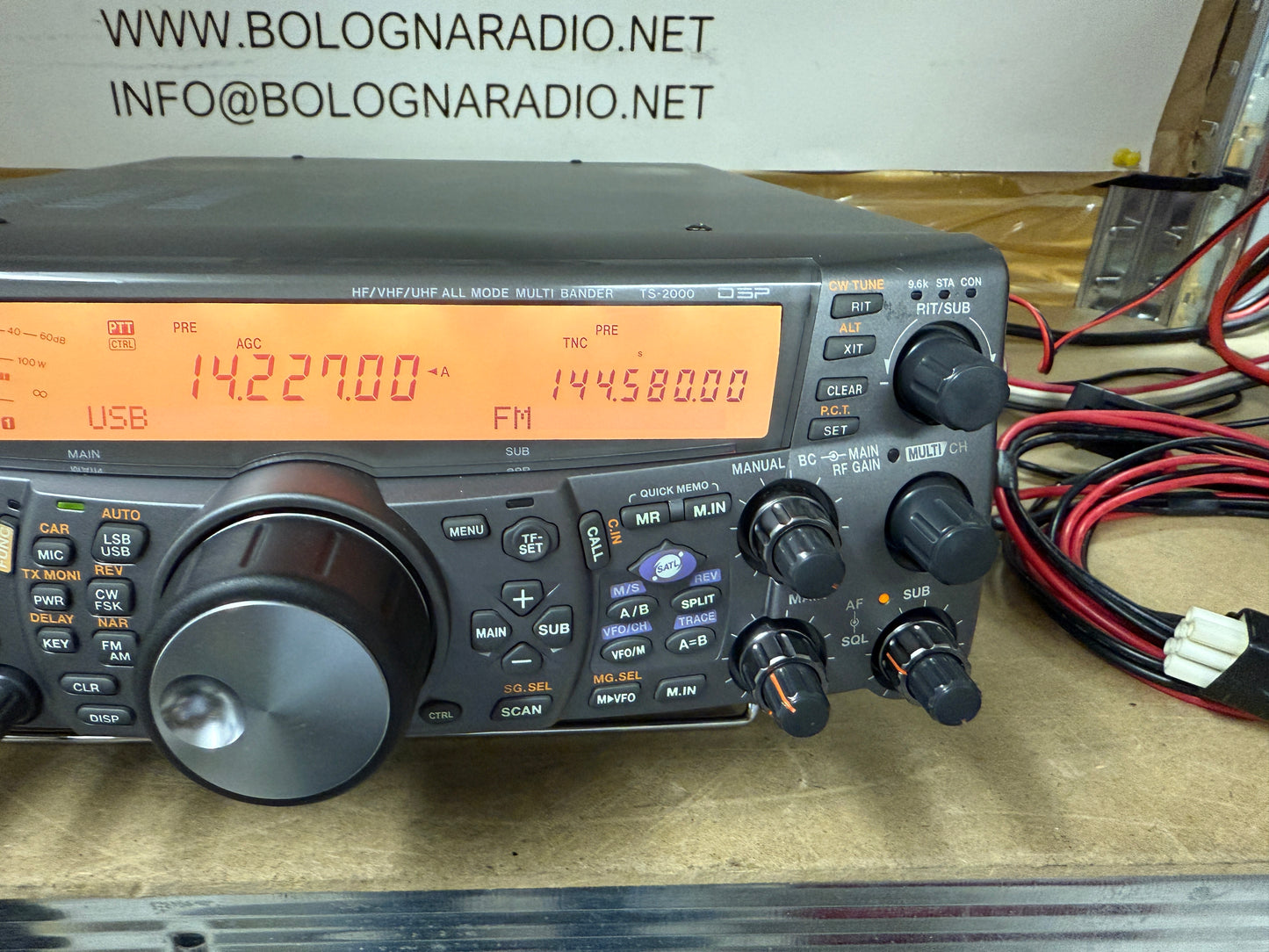 Kenwood TS 2000 pari al muovo full set