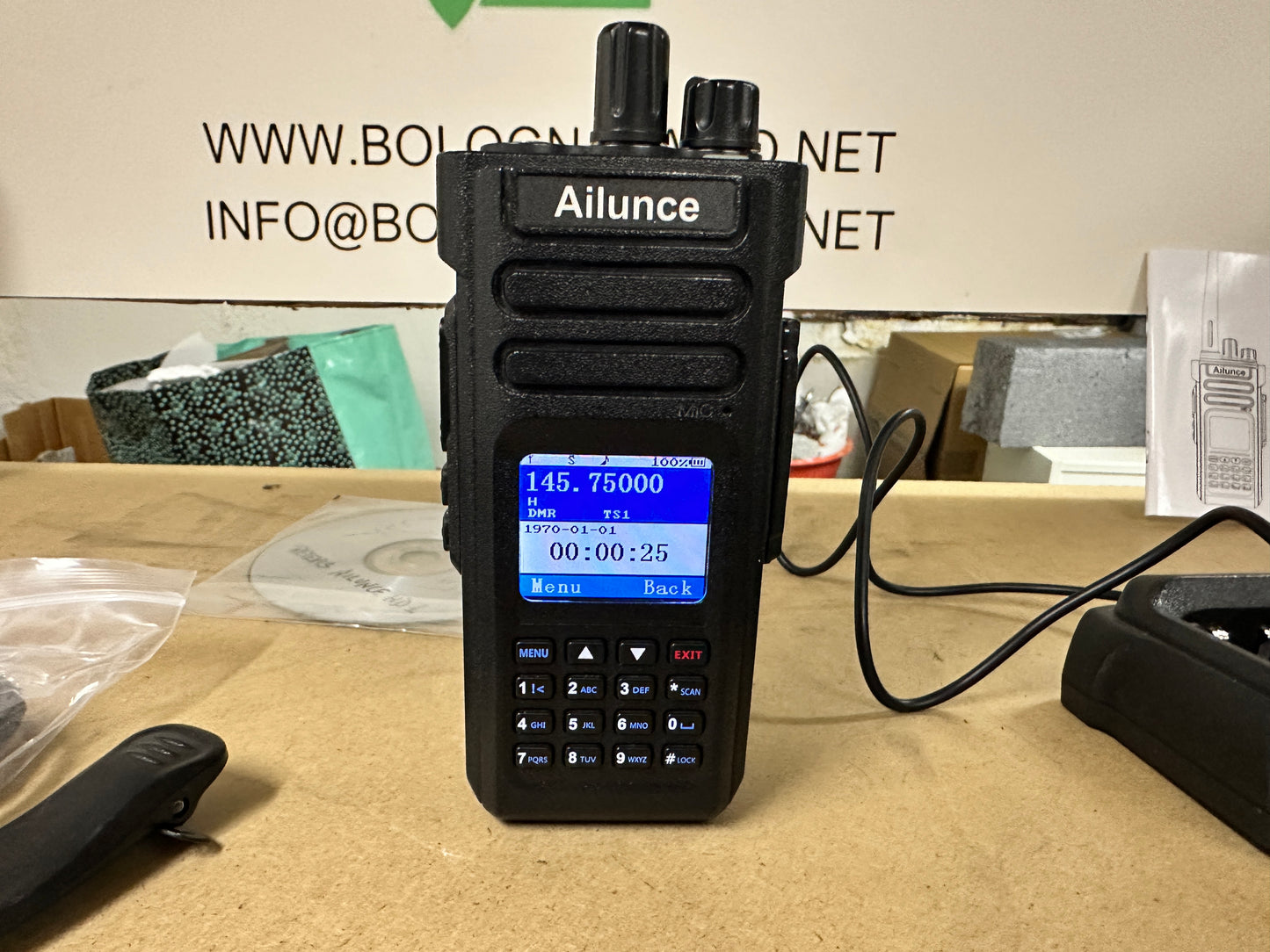 Retevis Ailunce HD1 DMR 10W GPS