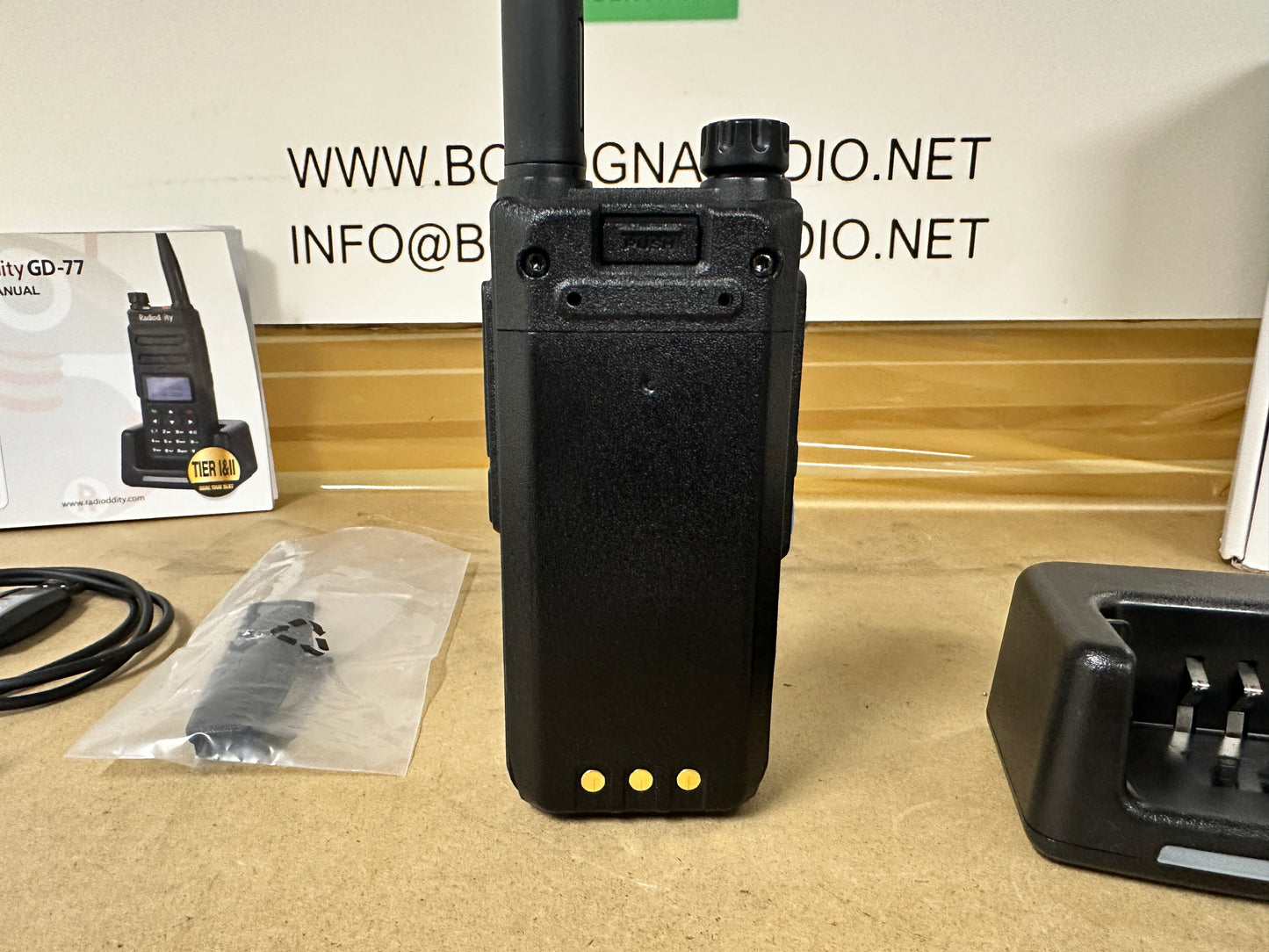 Radioddity GD-77, radio DMR Dual Band Dual.