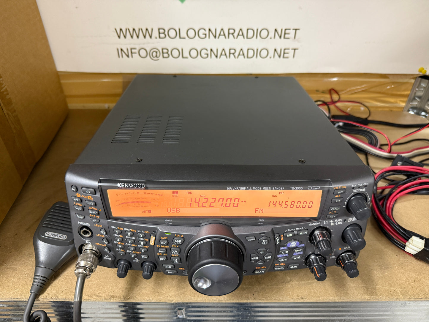 Kenwood TS 2000 pari al muovo full set