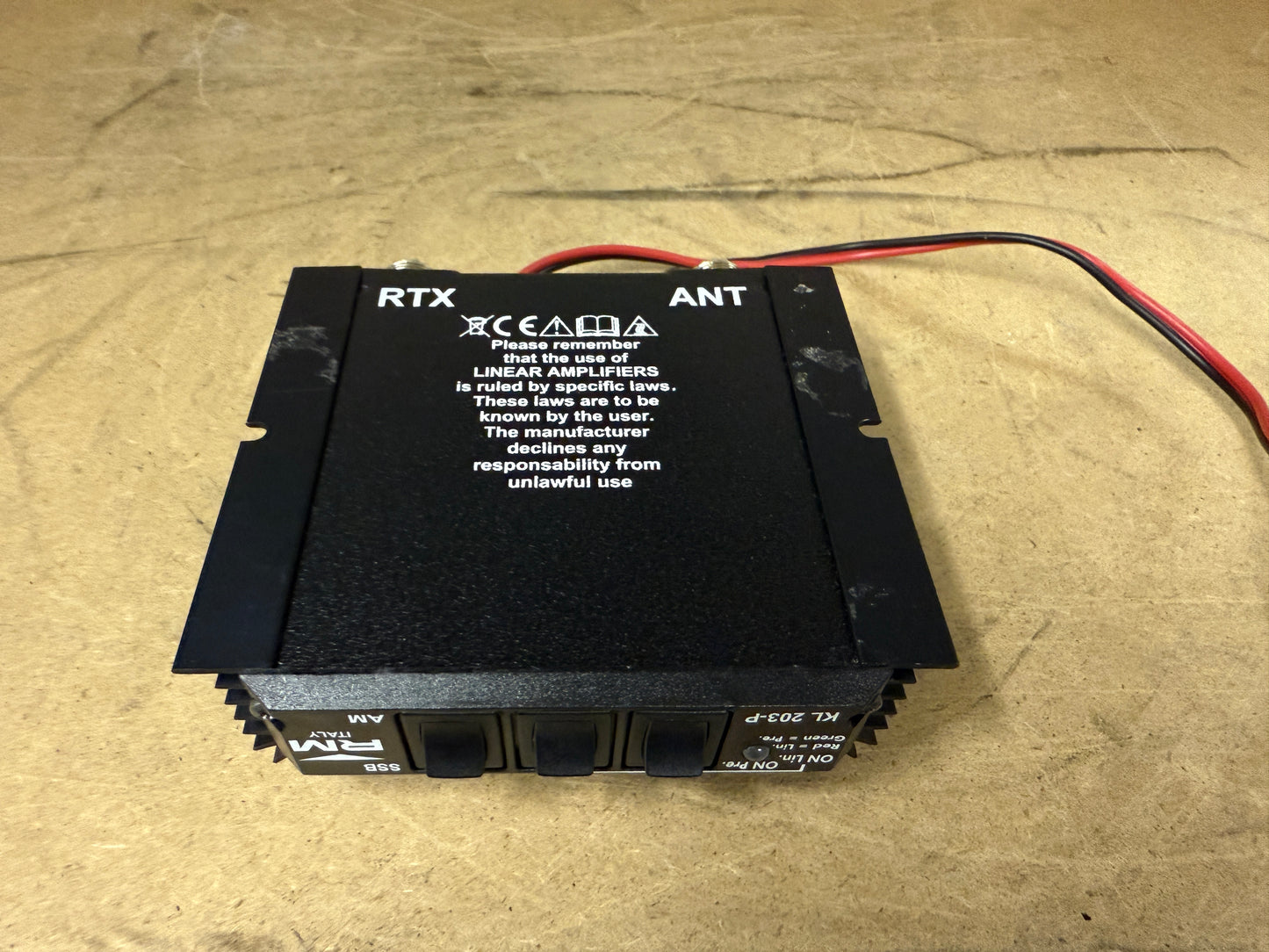 RM KL 203 P Amplificatore 100 watt