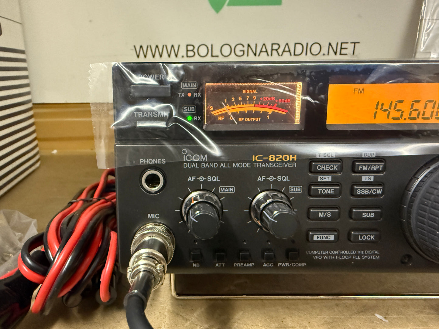 Icom IC 820 H nuovo garanzia 12 mesi