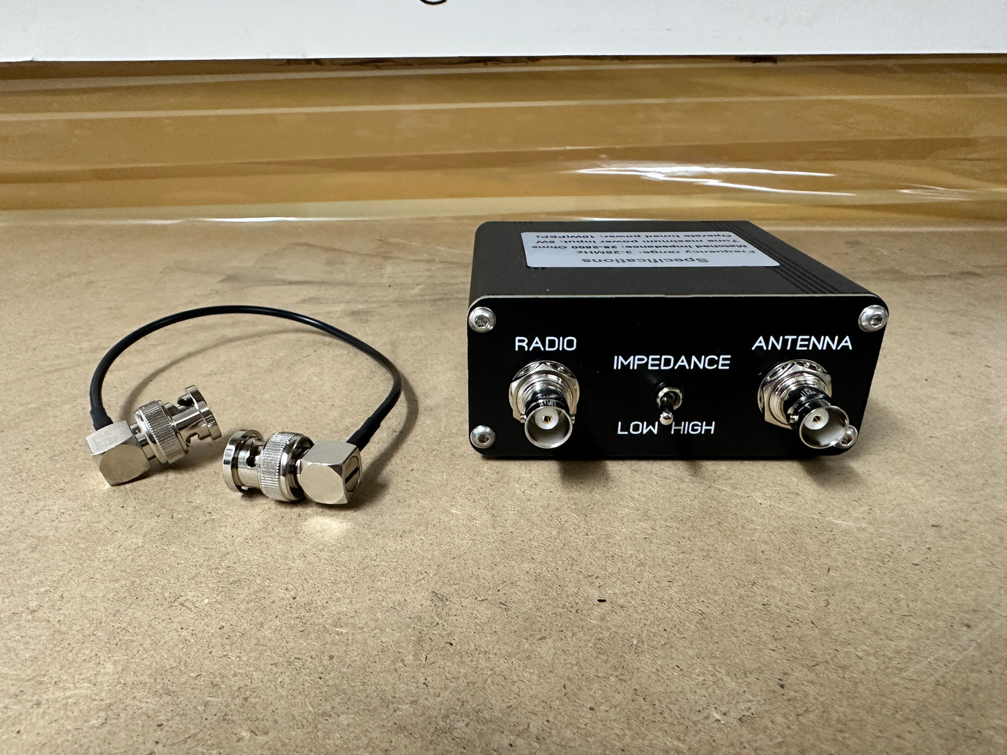 Osmond QRP Z-Match Sintonizzatore manuale Antenna Tuner 3-28 MHz Tuner