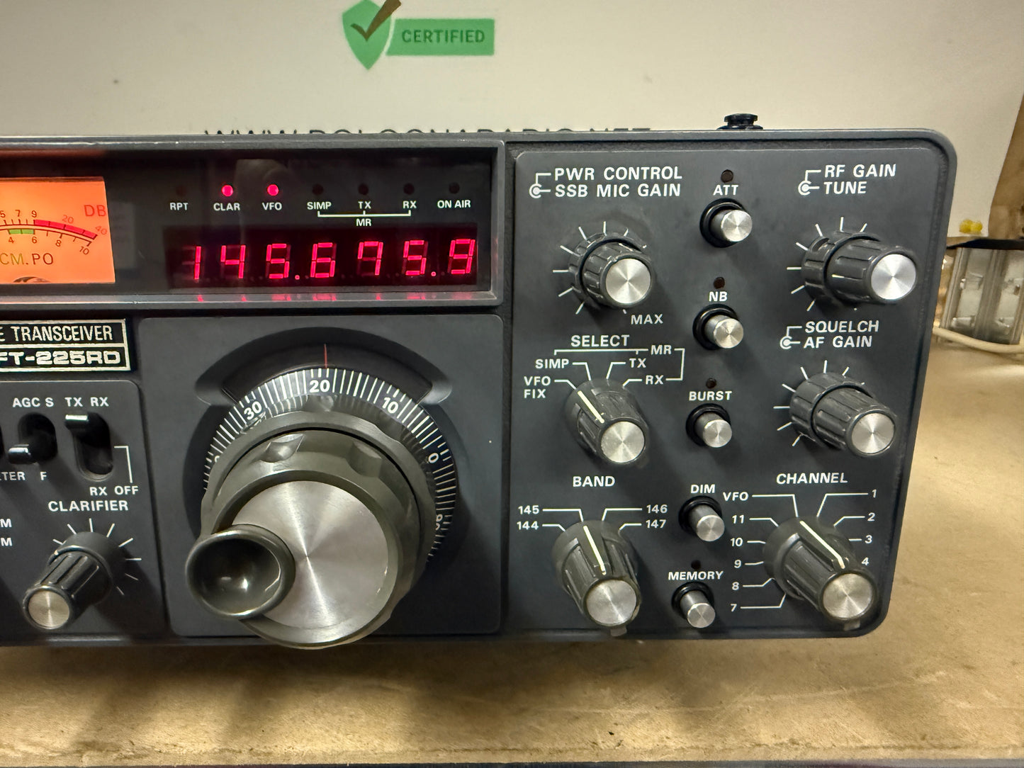 Yaesu FT 225RD VHF perfetta