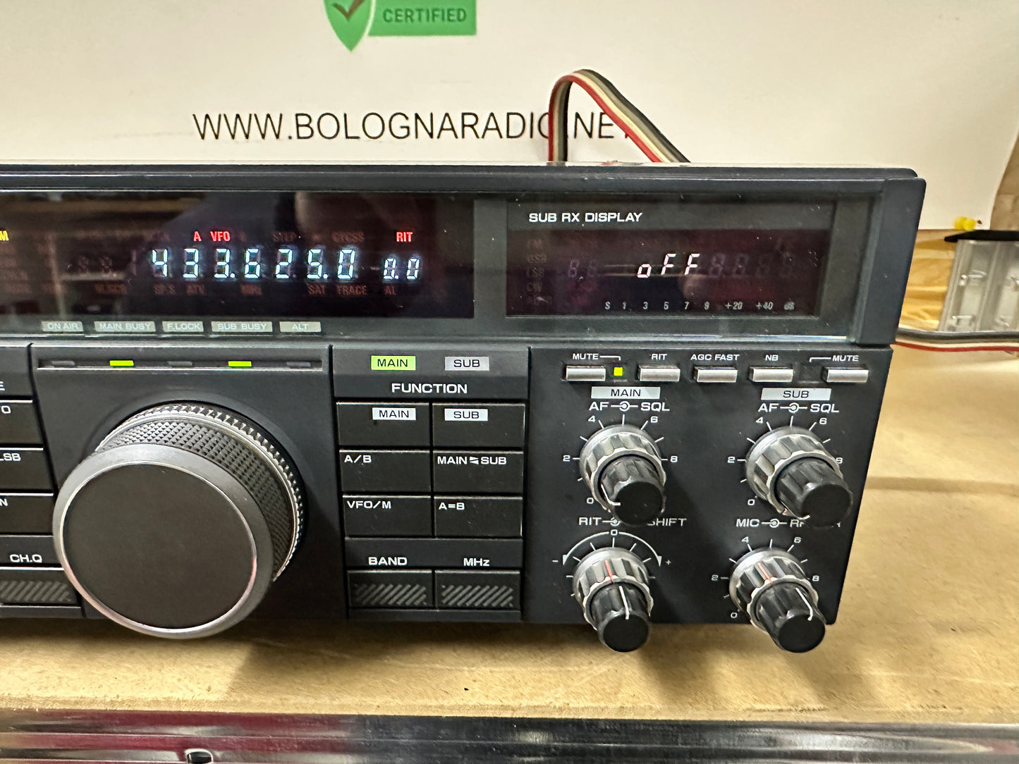 Kenwood ts 790e + toni squelch