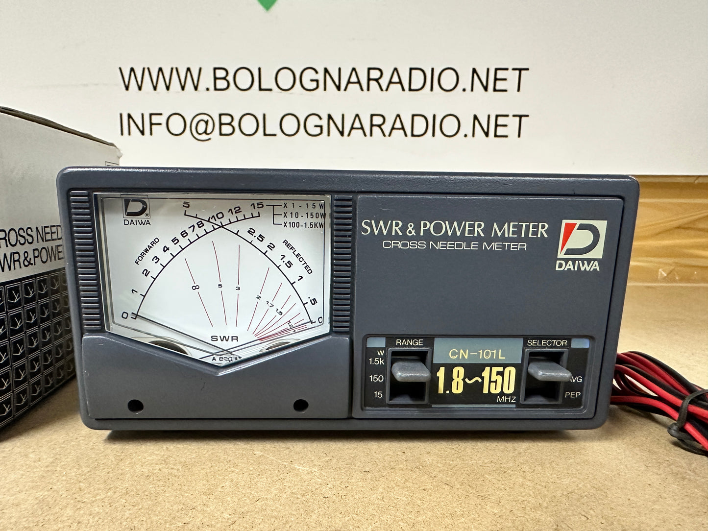 ROS/WATTMETRO 1.8-150 MHz DAIWA - CN-101L -