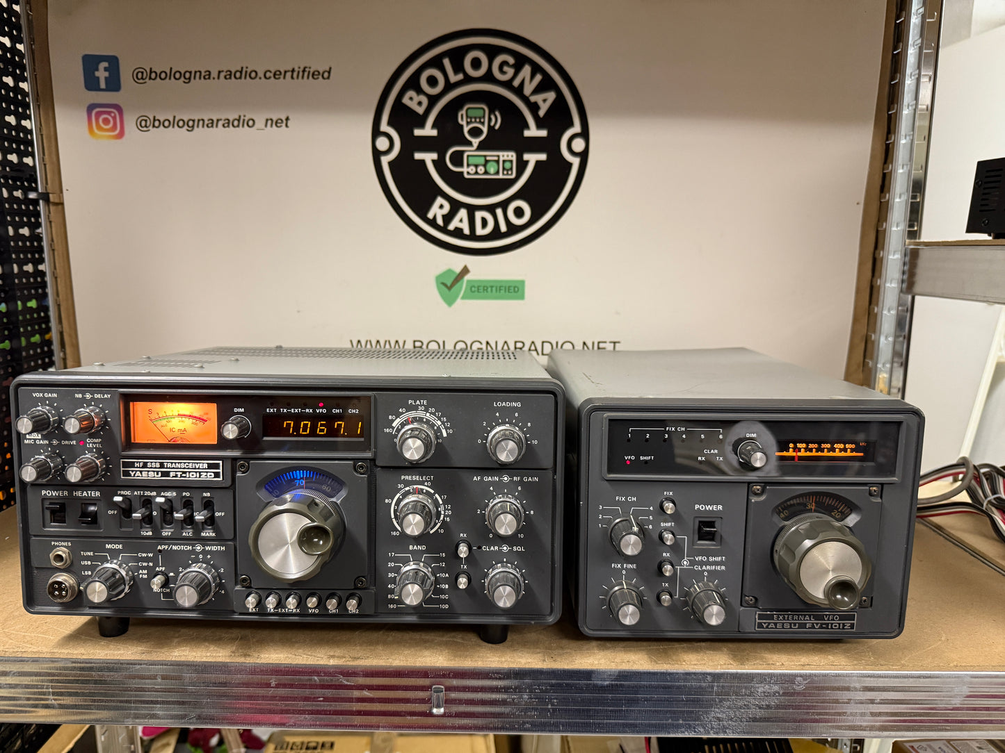 Yaesu FT 101 ZD MK3 + vfo esterno + AM + FM