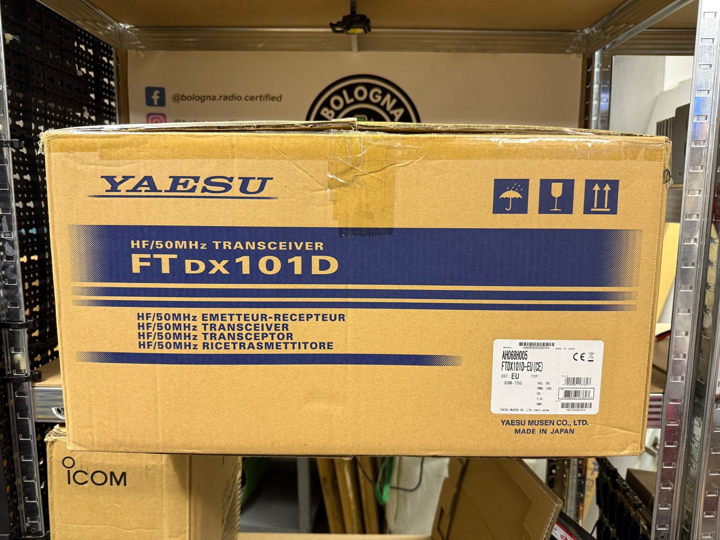 Yaesu FTDX 101D pari al nuovo Garanzia 12 mesi full set
