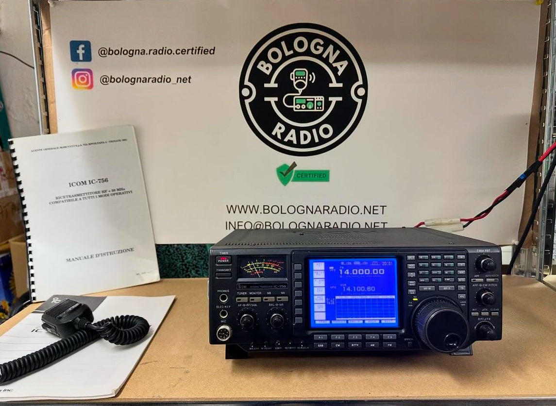 Ricetrasmettitore icom IC-756
