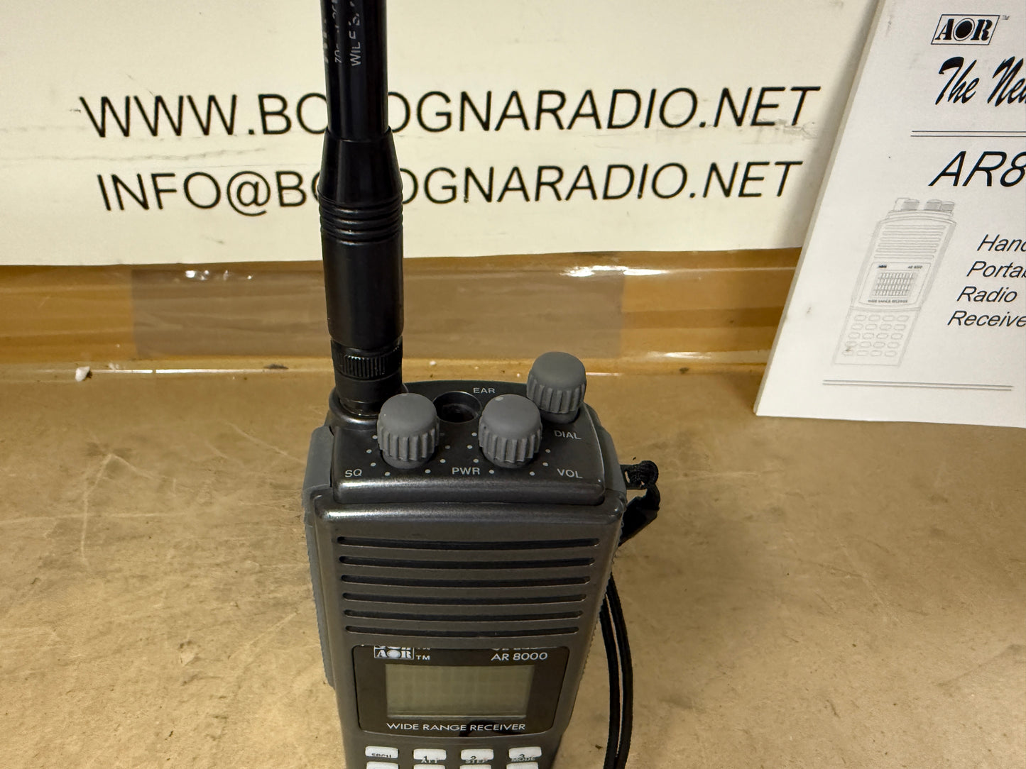 Ricevitore aor AR 8000 perfetto Ricevitore scanner 0,5 a 1900 MHz