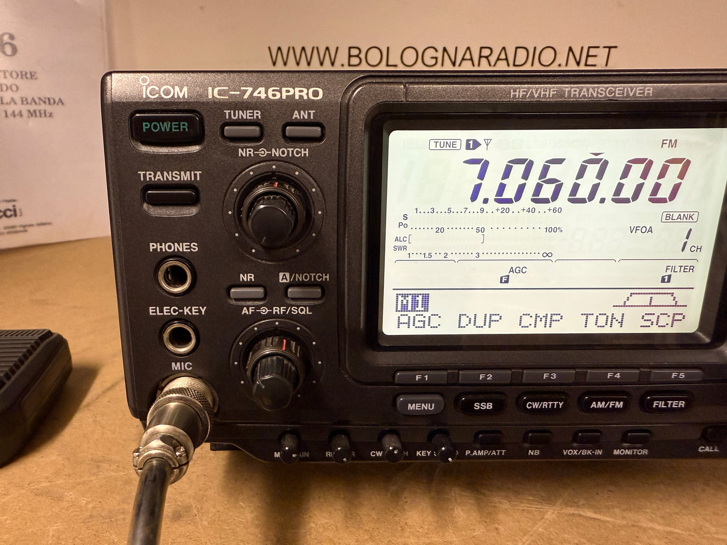 Icom ic 746 PRO pari al nuovo + imballo