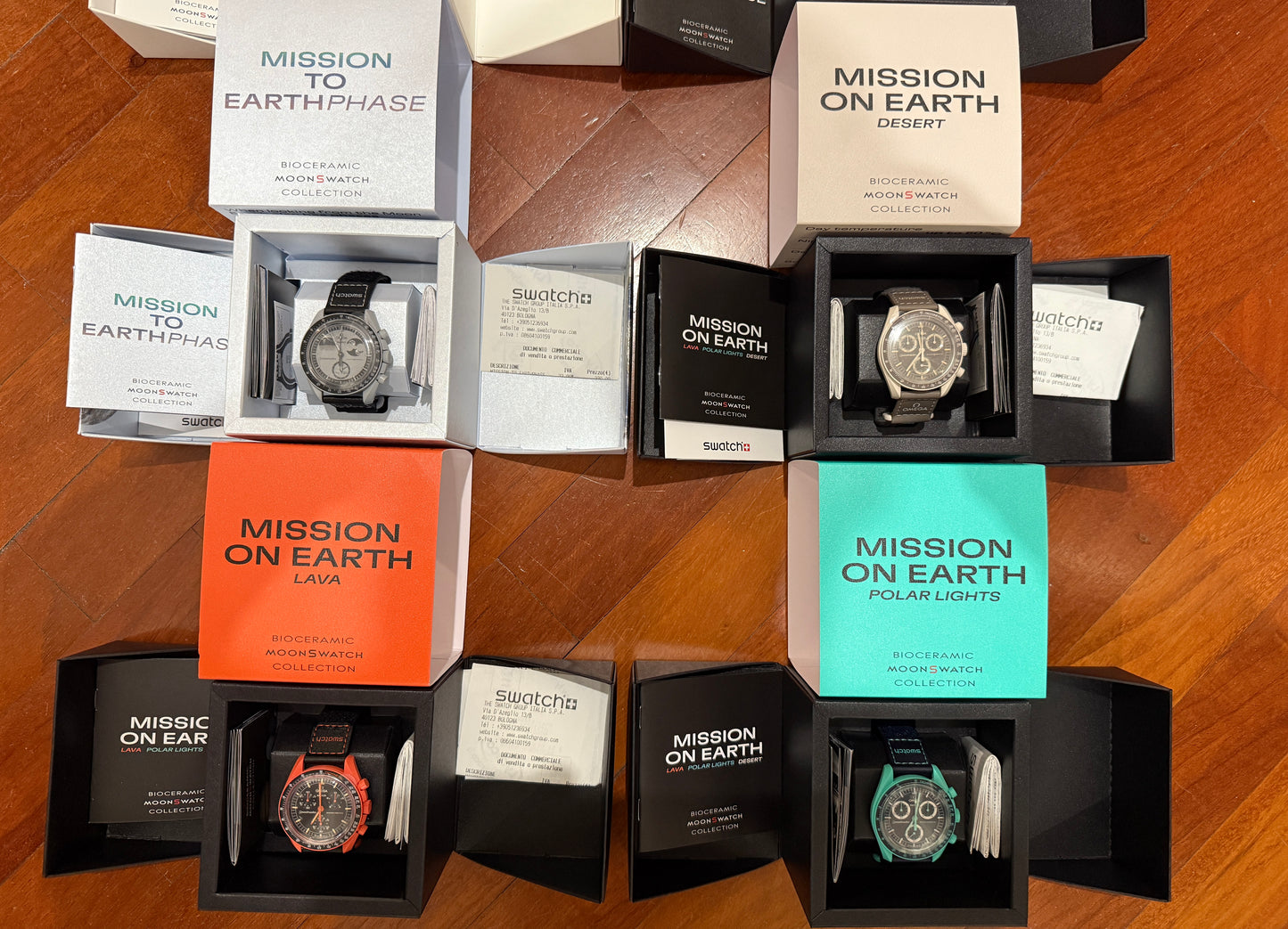 Moonswatch omega x swatch special series