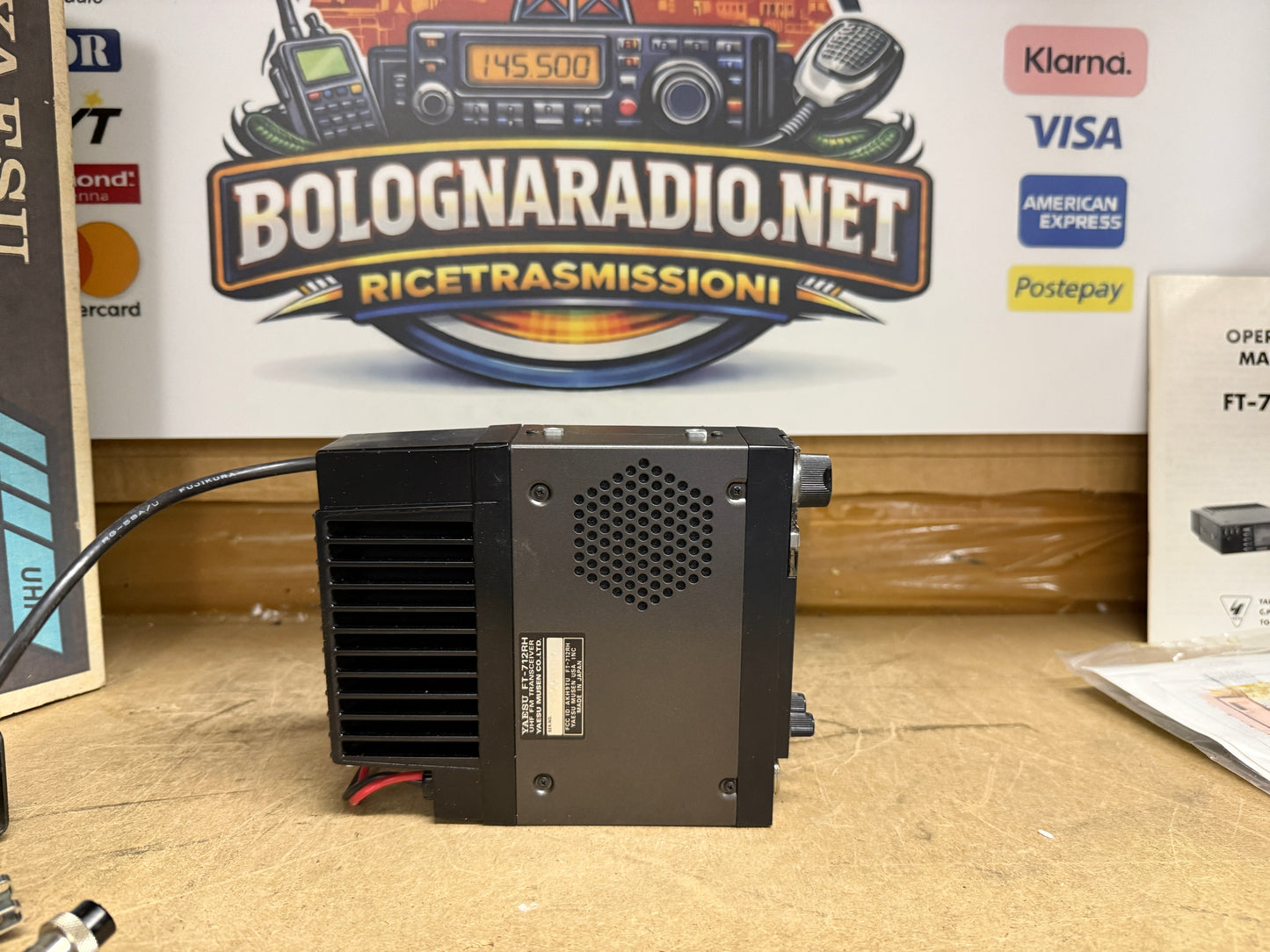 Yaesu FT 712 RH + toni squelch full set Garanzia 6 Mesi