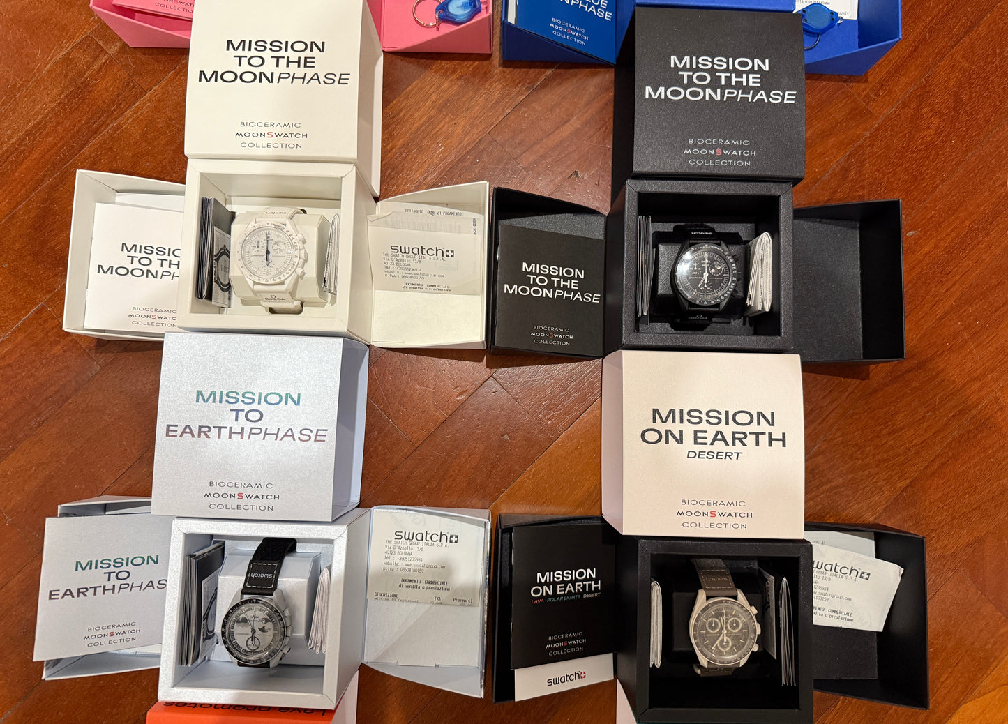 Moonswatch omega x swatch special series
