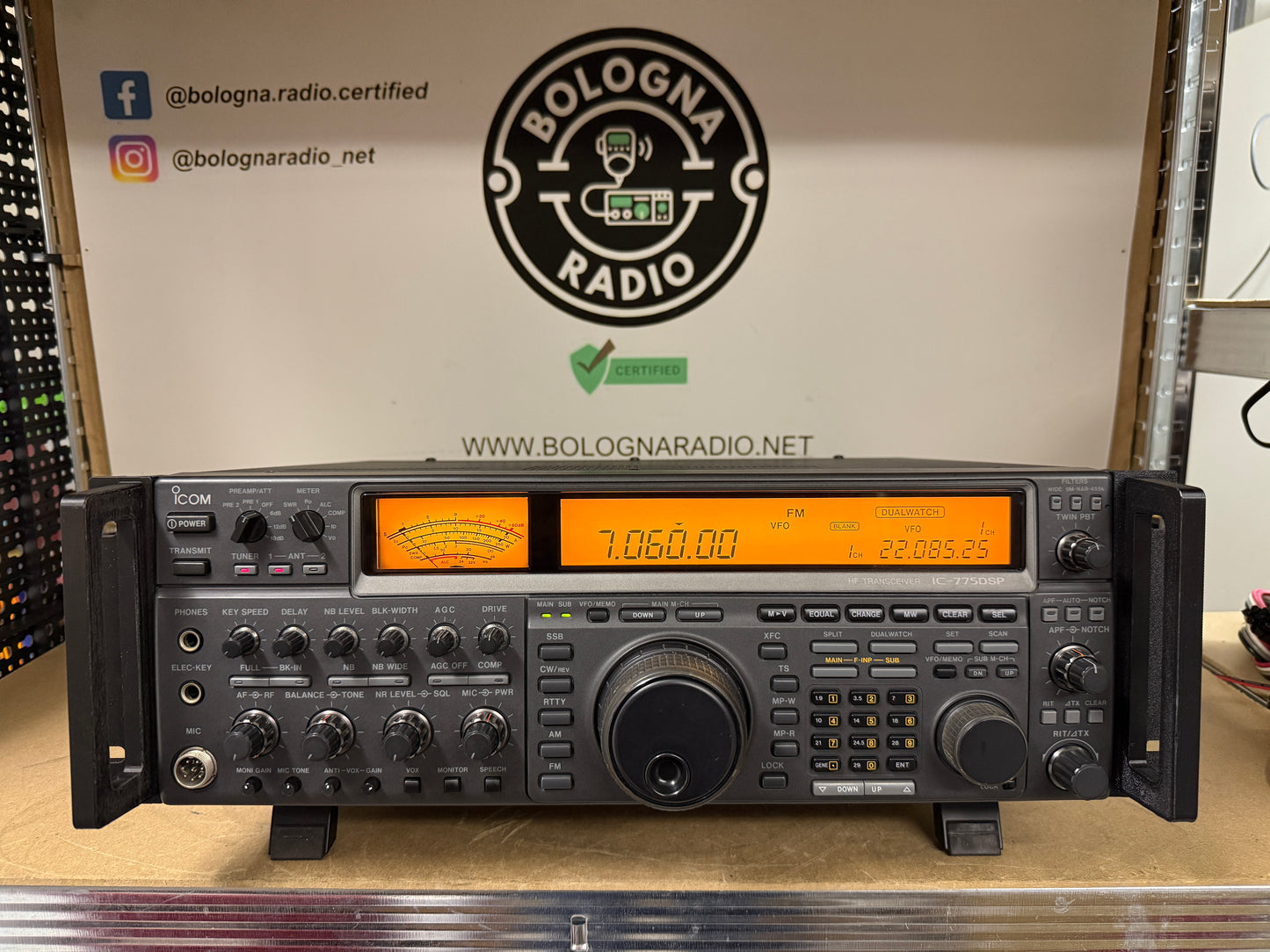 Icom ic 775 DSP 200 watt perfetto imballo originale