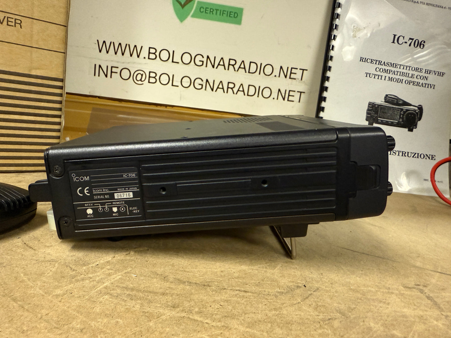 Icom ic 706 pari al nuovo full set Garanzia 12 Mesi