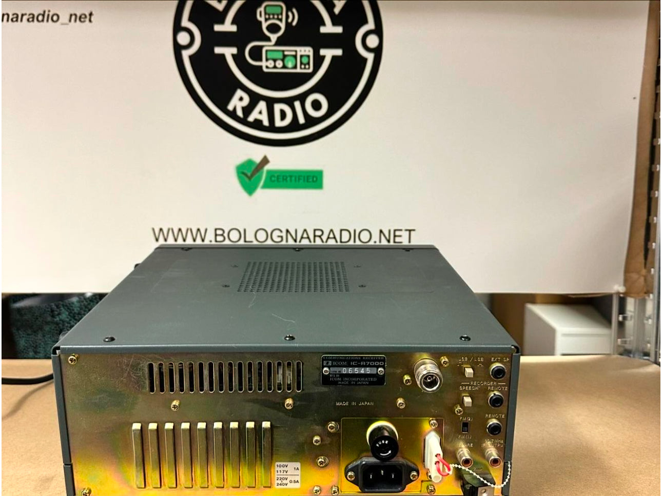 Ricevitore scanner icom IC-R 7000 perfetta