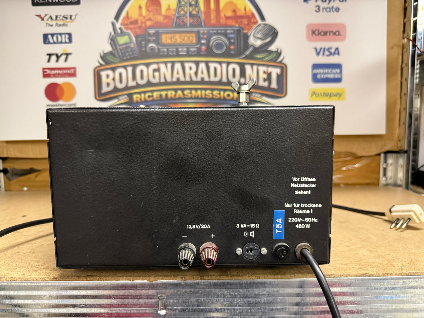 Voltcraft alimentatore speaker 20 ampere