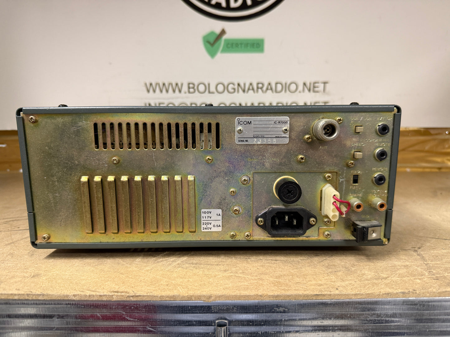 Icom ic r 7000 perfetto Garanzia 12 Mesi