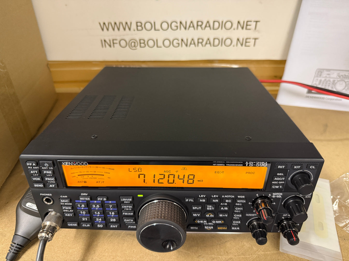 Kenwood TS 590SGE 03/2025 garanzia ufficiale