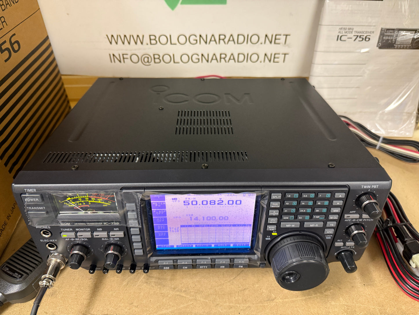 Icom ic 756 nuovo garanzia 12 mesi