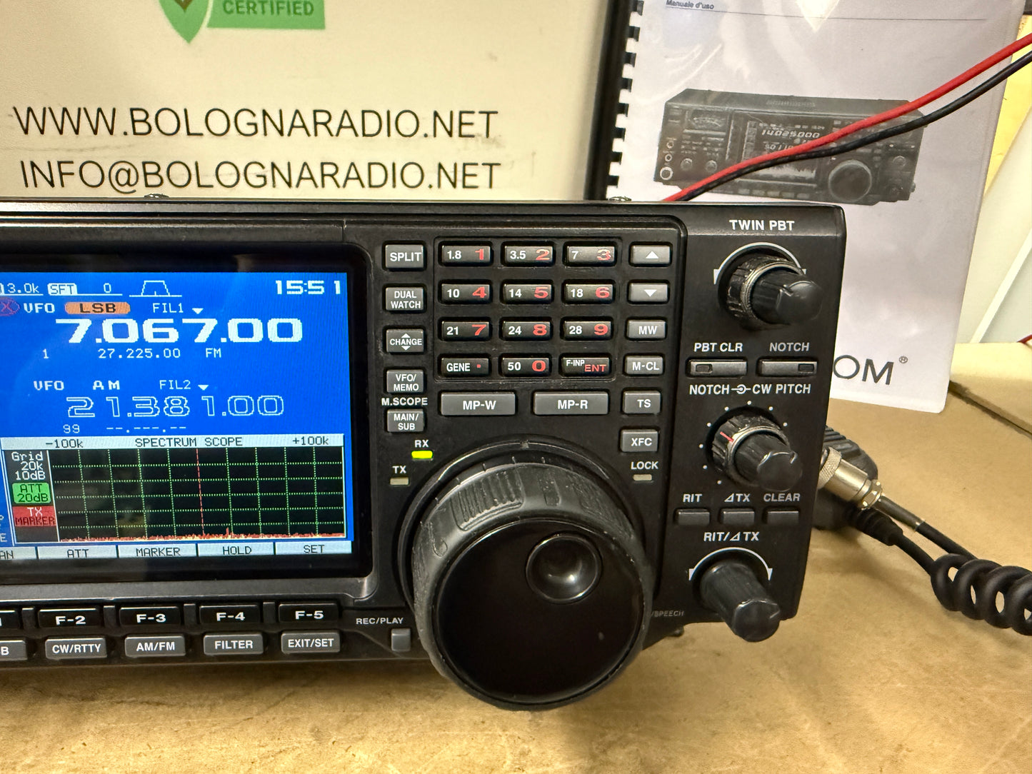 Icom 756 pro 3 imballo perfetta garanzia 12 mesi