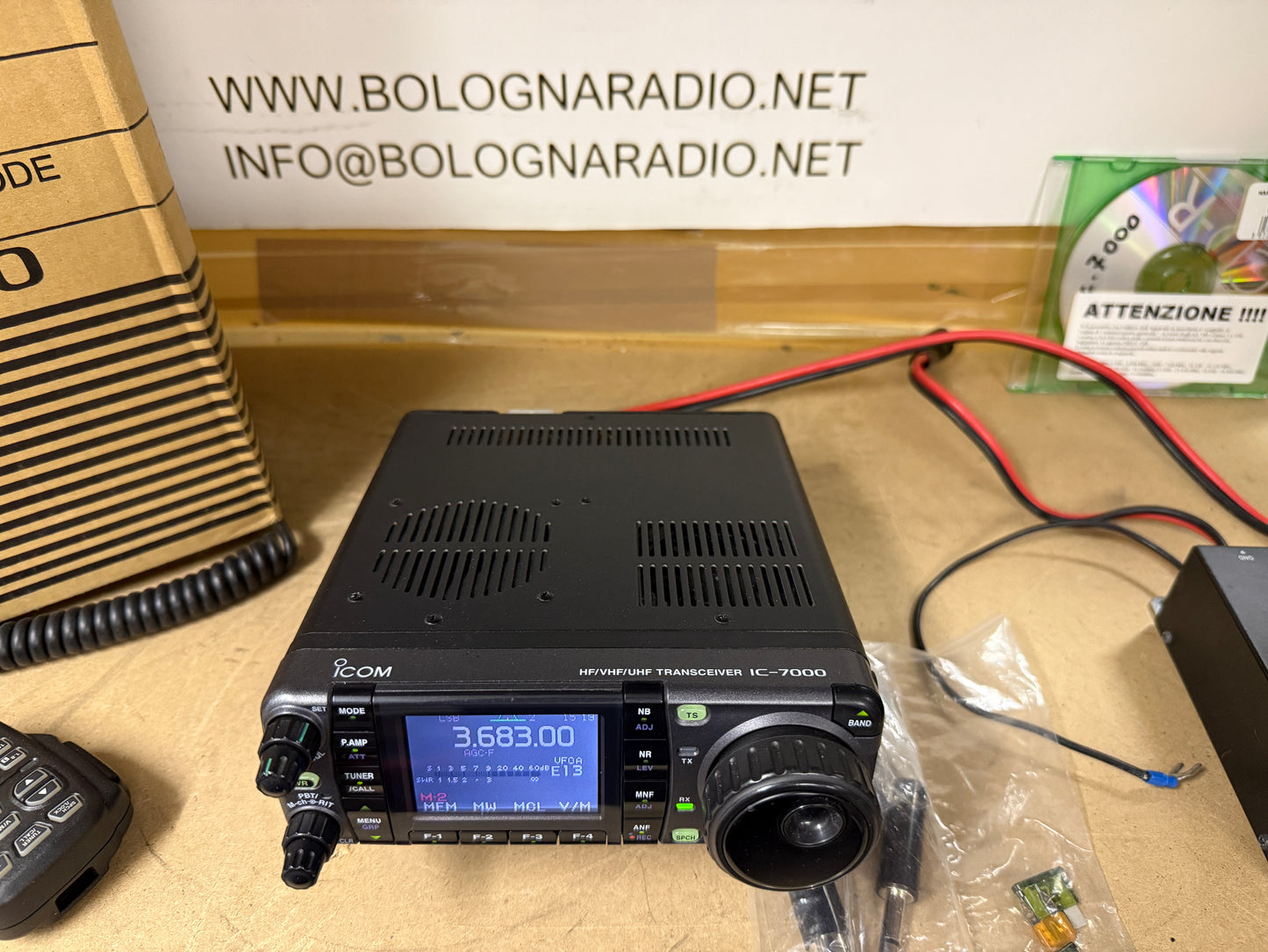 Icom IC 7000 perfetta imballo garanzia 12 mesi