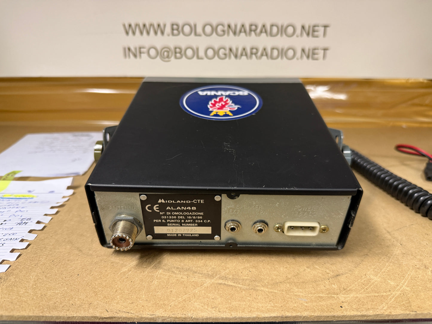 Alan 48s modifica echo e 120 canali
