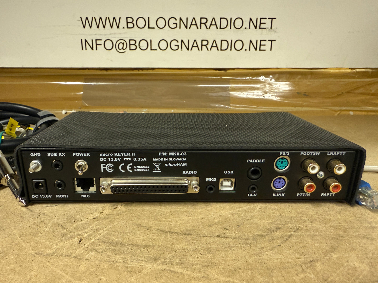 Micro keyer 2 con cavo yaesu ftdx 101