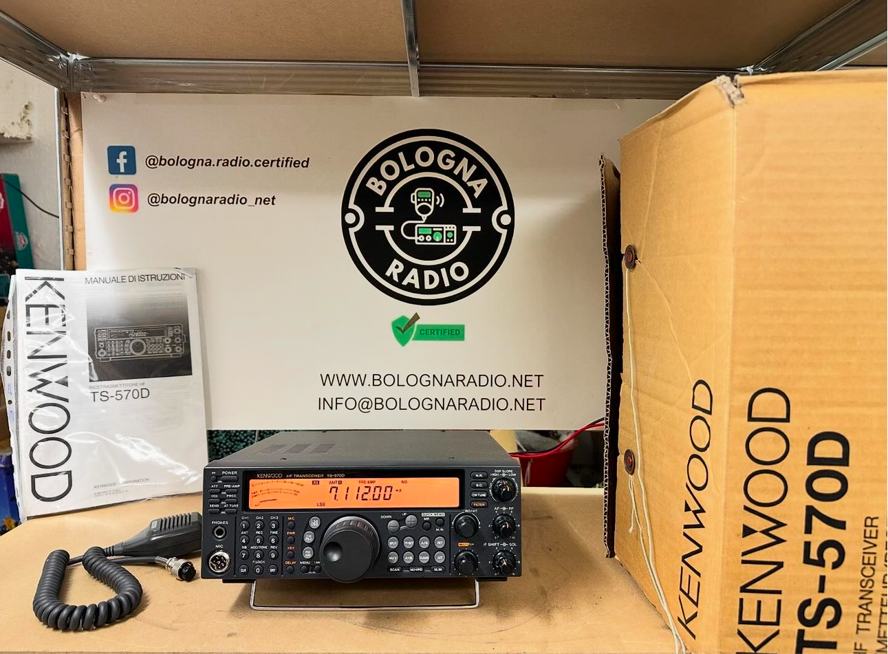 Ricetrasmettitore Kenwood TS-570D
