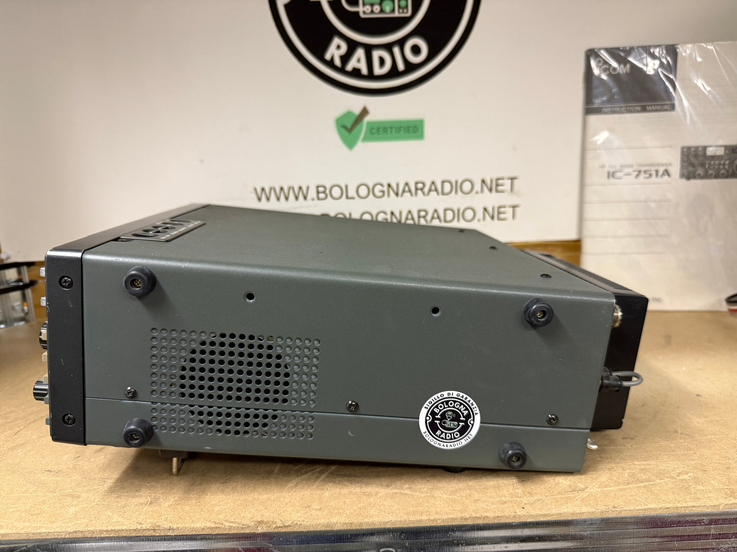 A1 - Icom IC 751 A + ex310 + rc10 + imballo pari al nuovo