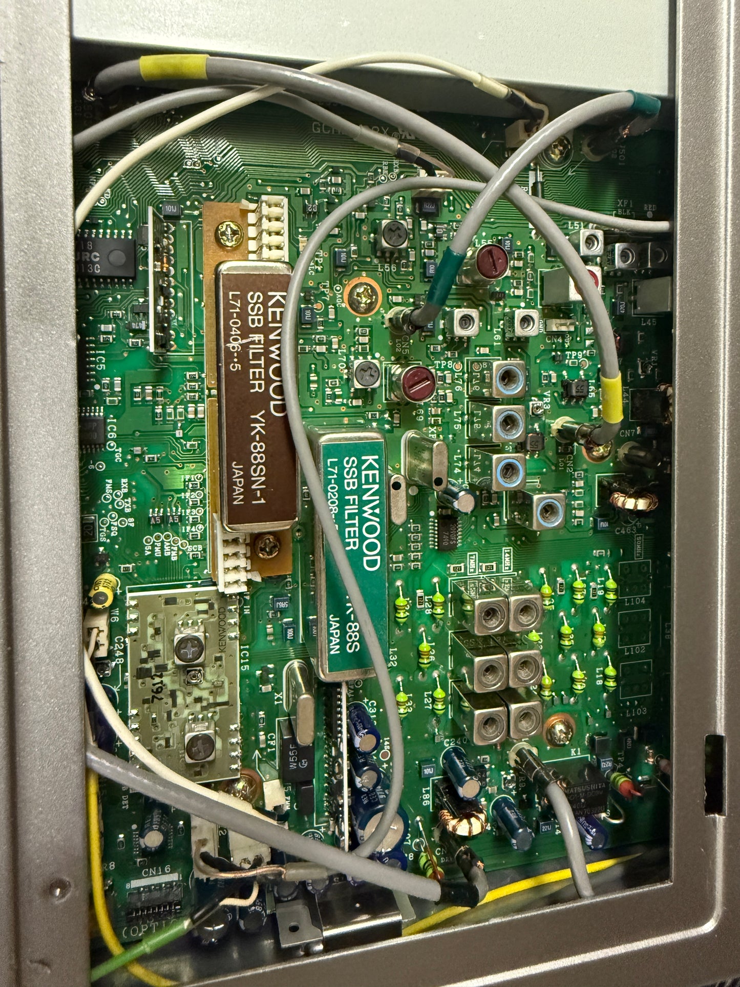 Kenwood TS-570D + filtro ssb 1.8 khz + imballo garanzia 12 mesi