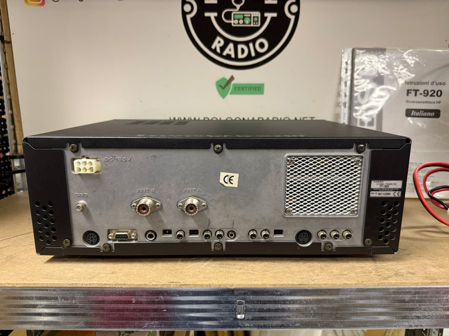 Yaesu FT 920 + filtro Am + filtro 500 hz + scheda FM + tcxo7 + imballo
