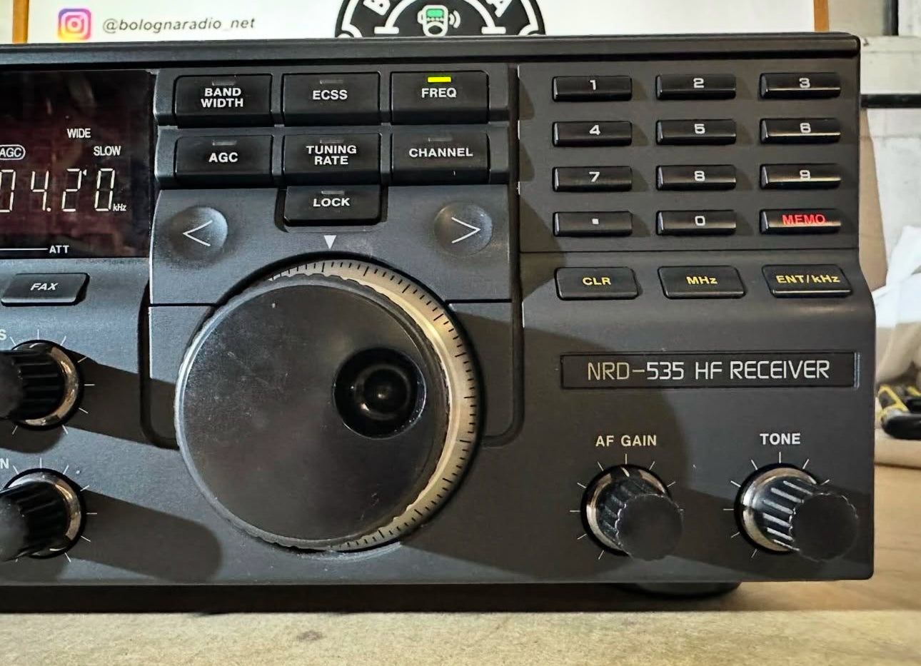 jrc nrd-535 ricevitore scanner