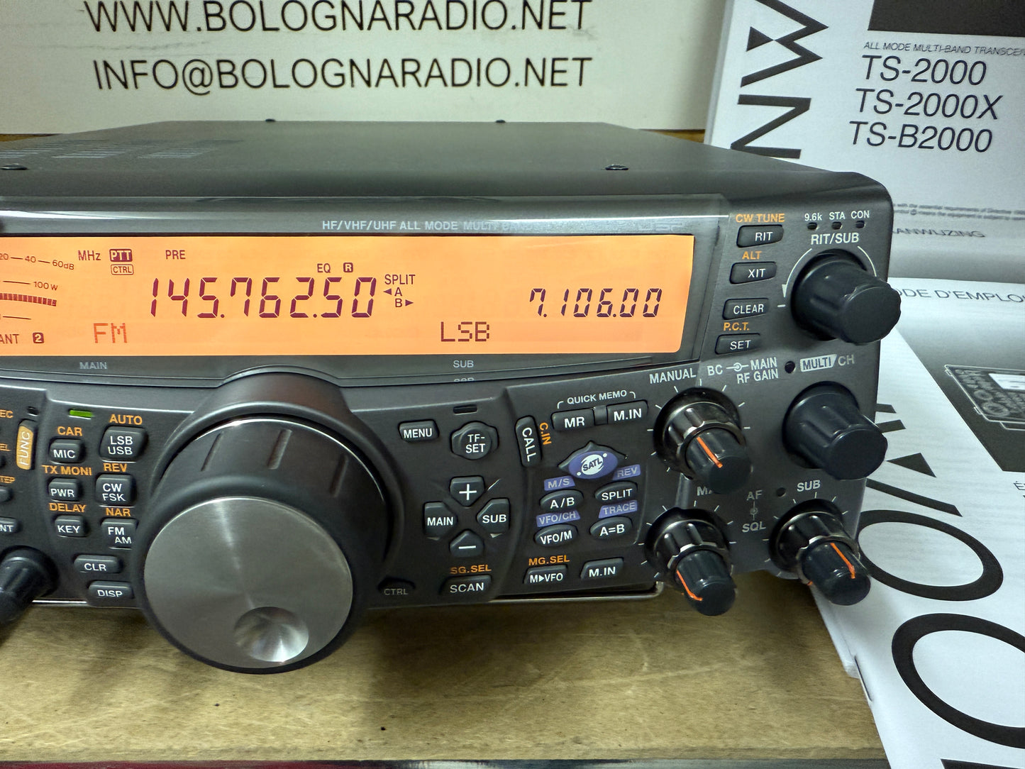 Kenwood TS 2000 ultima serie pari al nuovo + imballo originale