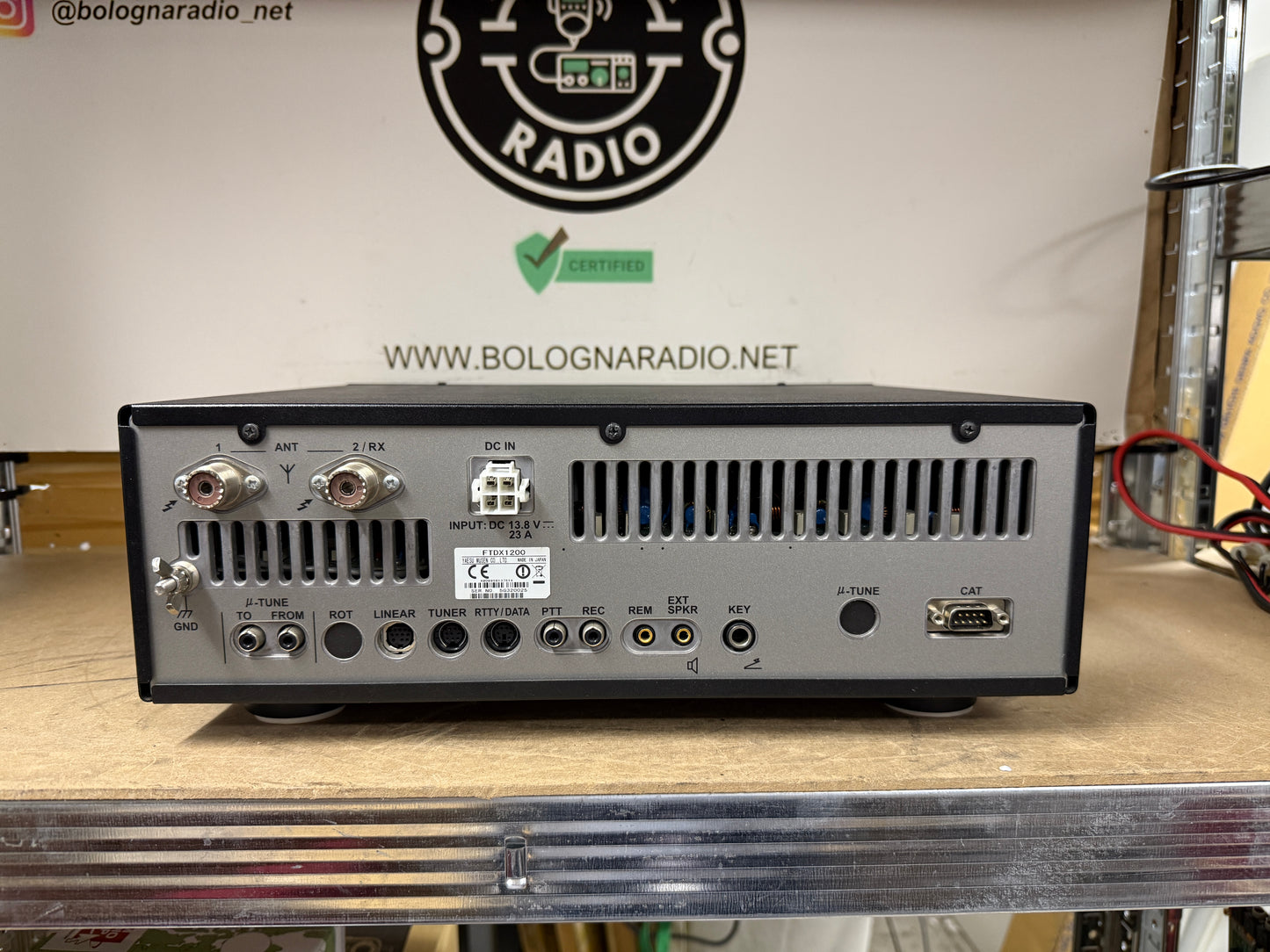 Yaesu FT dx 1200 + FFT1 + imballo Garanzia 12 Mesi