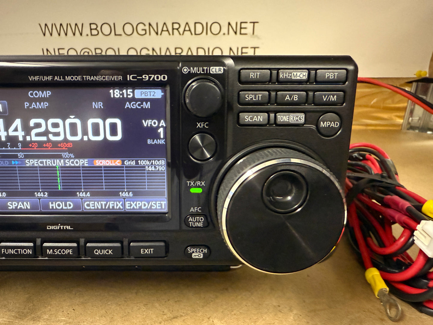 Icom ic 9700 pari nuovo garanzia 12 mesi full set