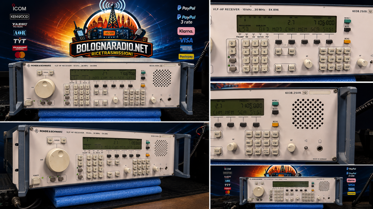 Rohde & schwarz EK 896 perfetto Garanzia 12 Mesi