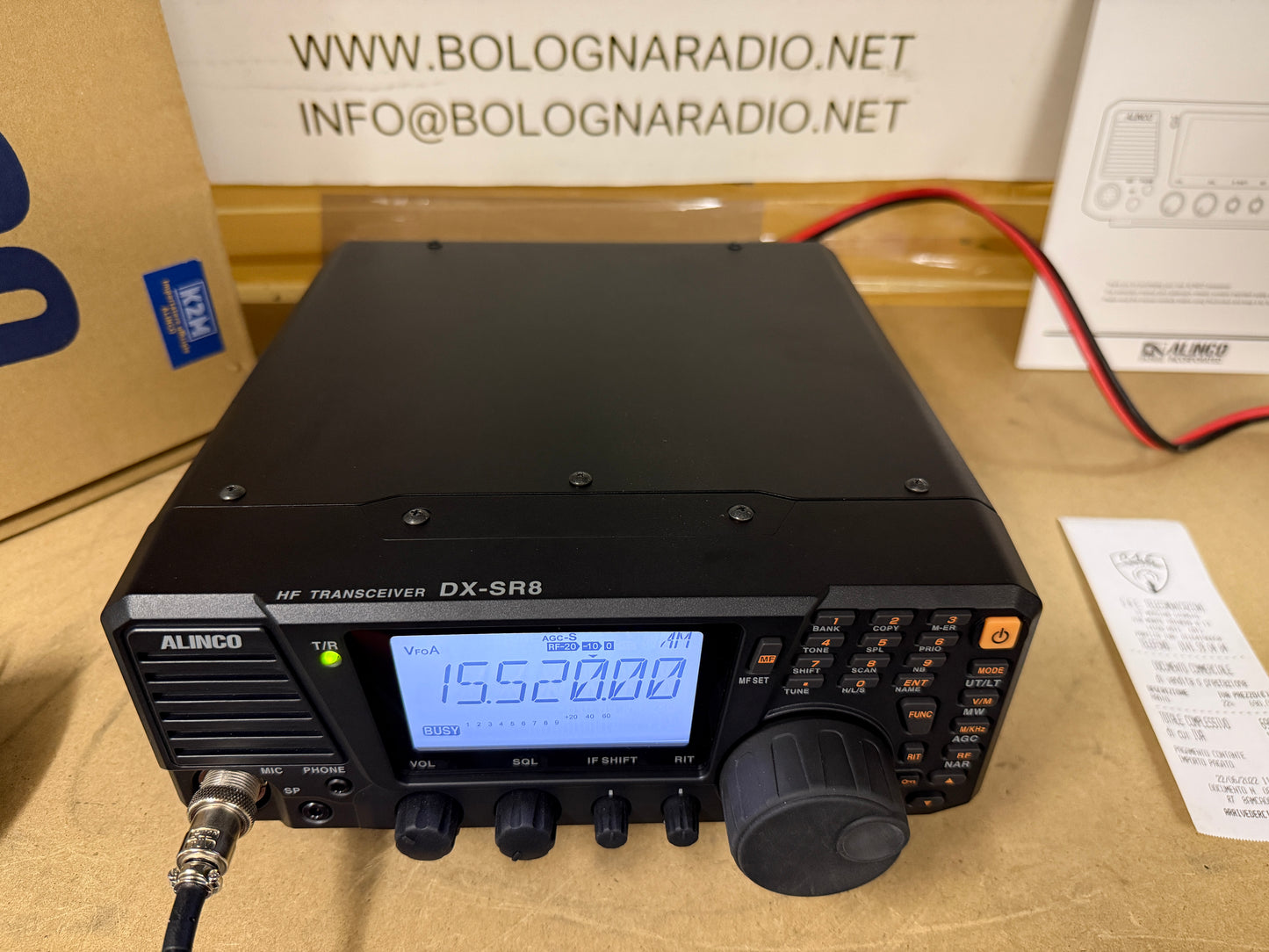 Alinco DX-SR8E 100watt pari al nuovo