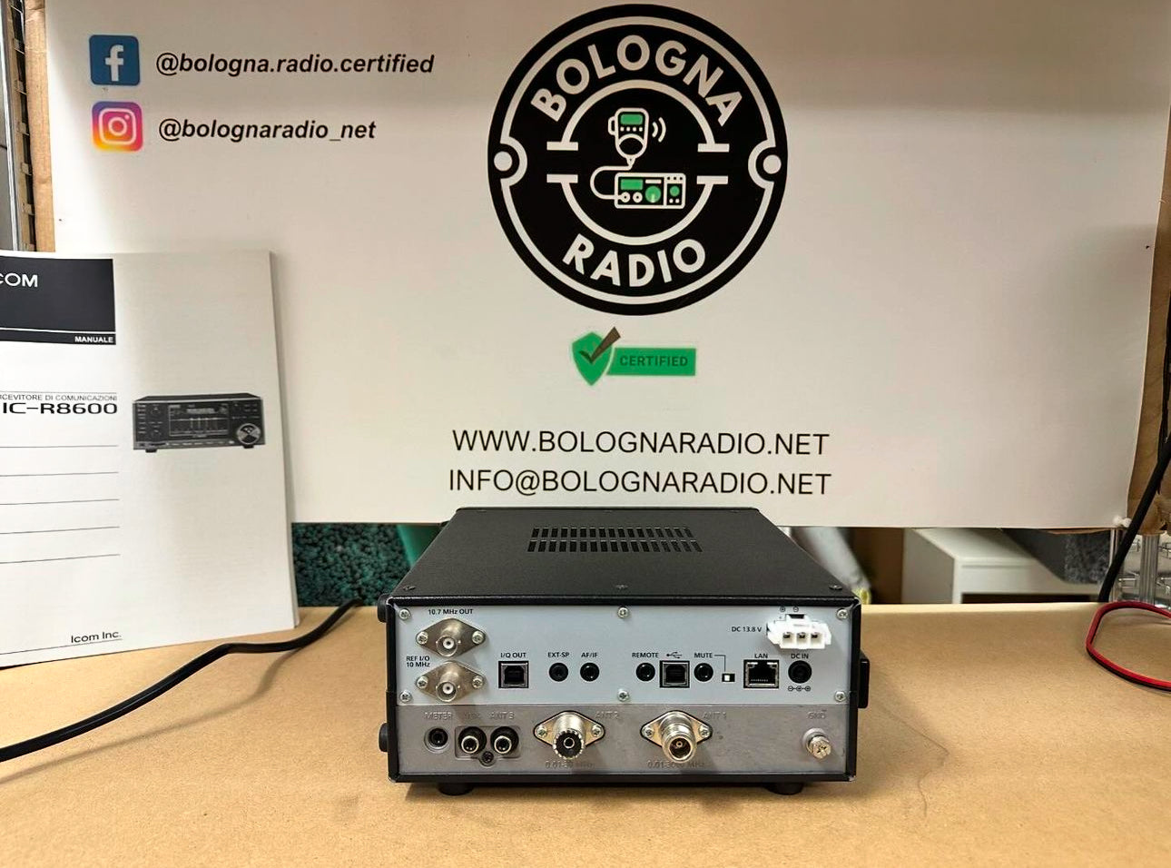 Ricevitore scanner Icom IC-R 8600 pari al nuovo