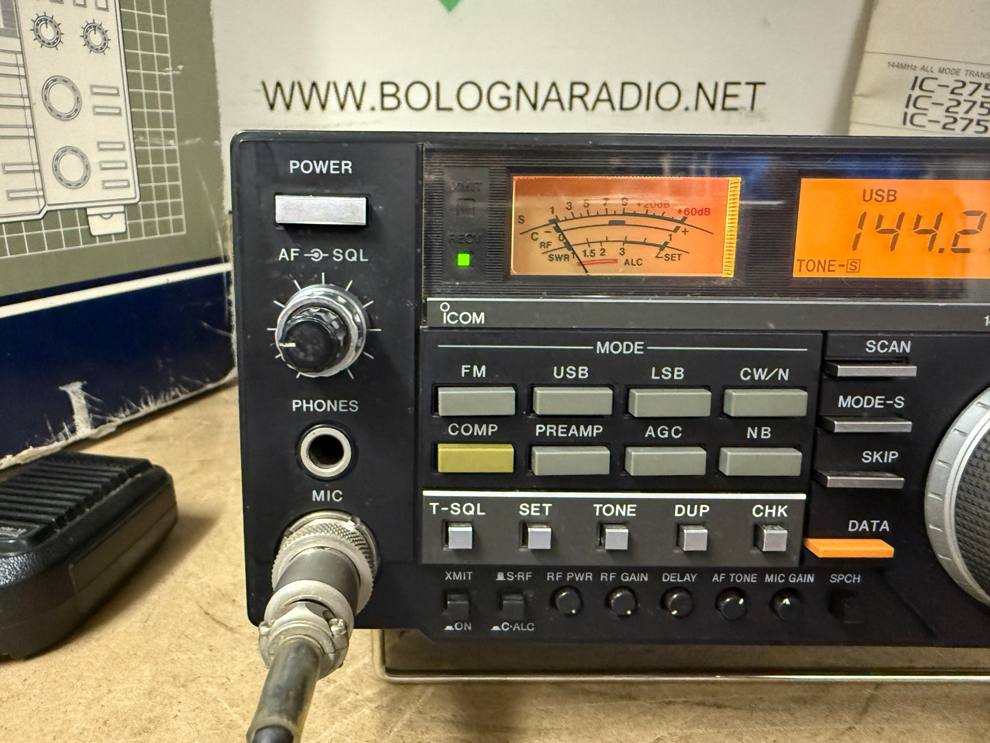 Icom ic 275H 100watt garanzia 12 mesi