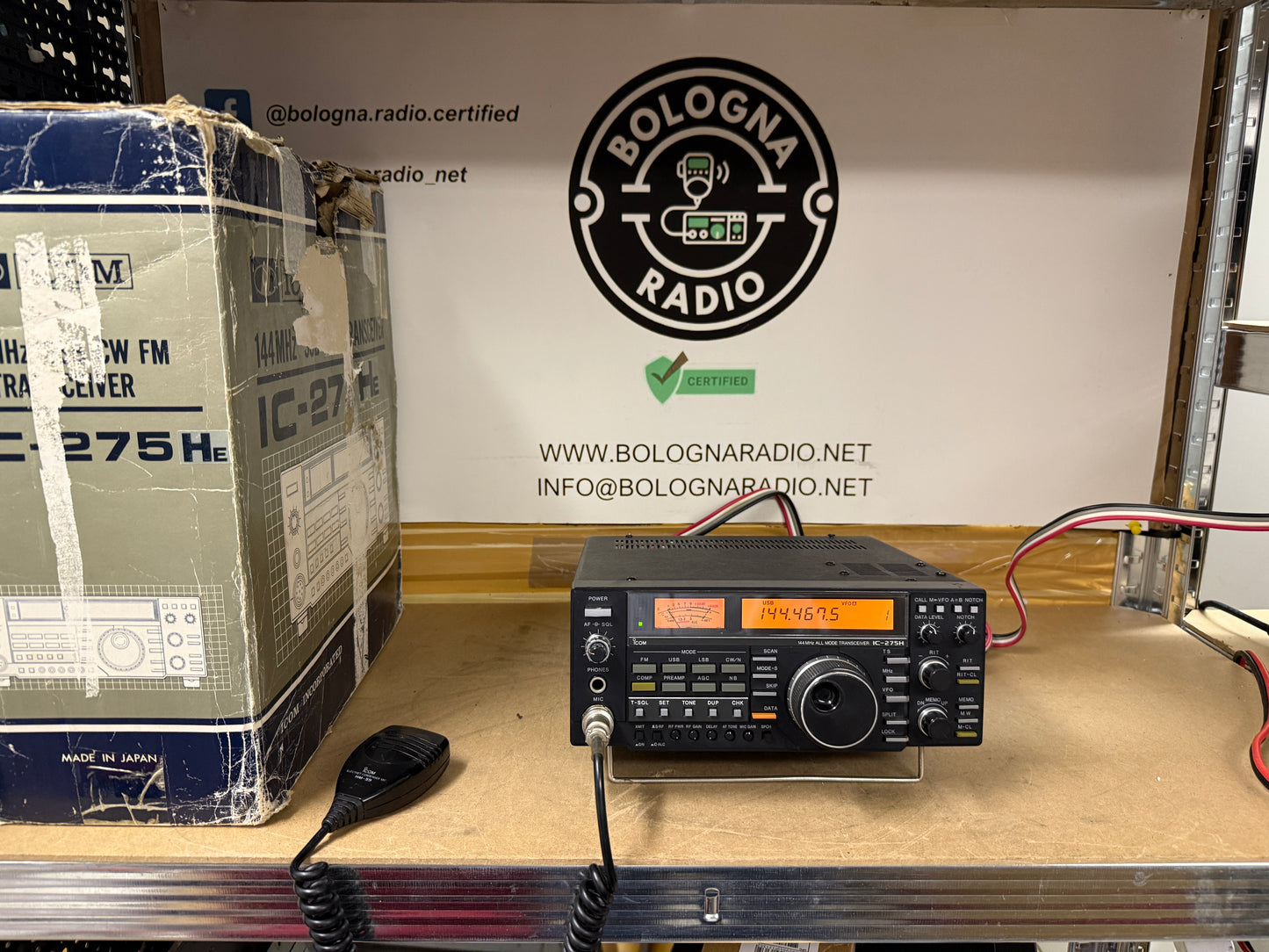 Icom ic 275H 100watt perfetta garanzia 12 mesi