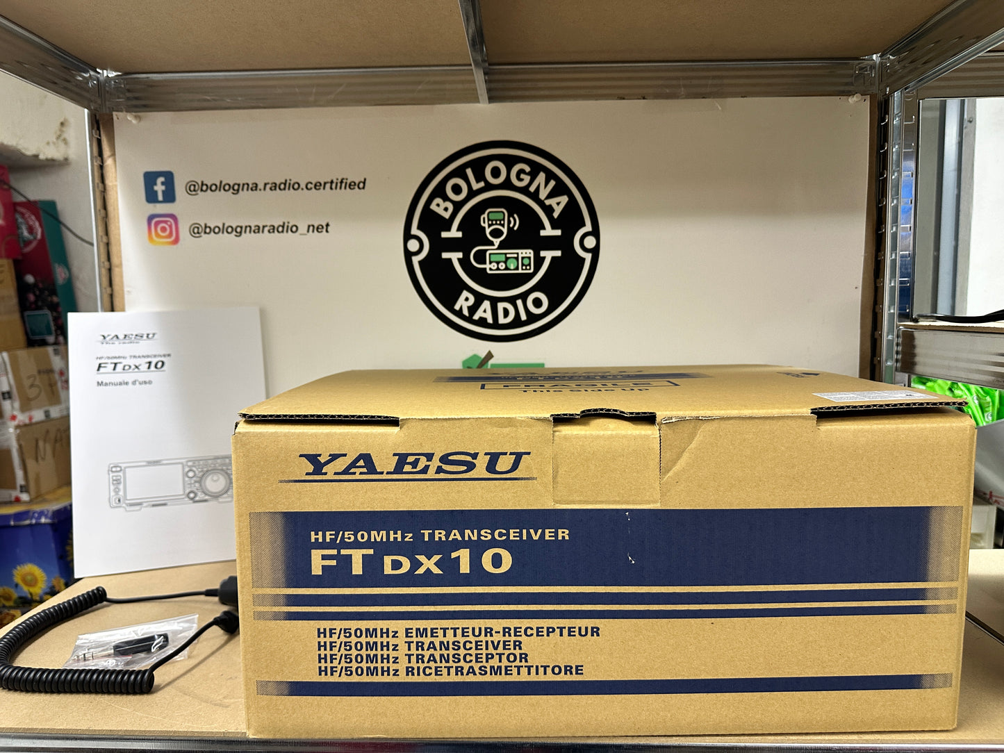 Ricetrasmettitore Yaesu FTDX 10